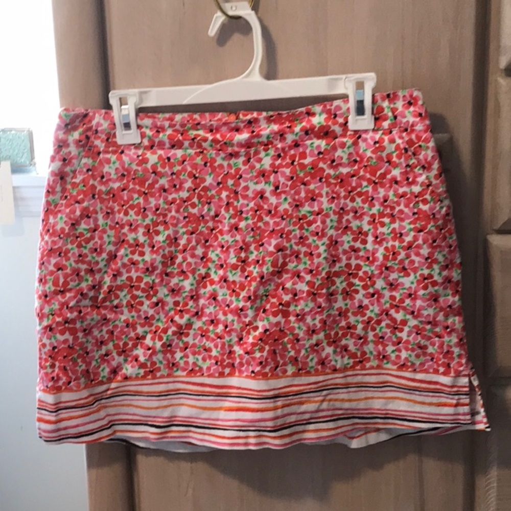 Floral skort
